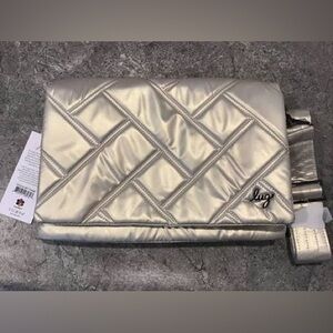 New Lug E/W Shoulder Bag with Chain Strap - Huddle